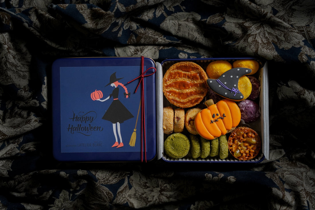 ハロウィンクッキー缶
